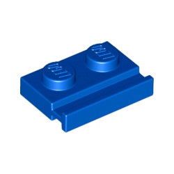 32028-023プレート1×2ドアレール付ブルー