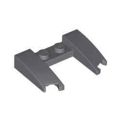 11291-199ウェッジ3×4×2/3カットアウトダークブルーイッシュグレイ