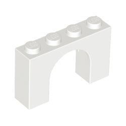 6182-001アーチ1×4×2ホワイト