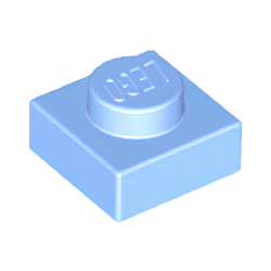 3024-212プレート1×1ブライトライトブルー