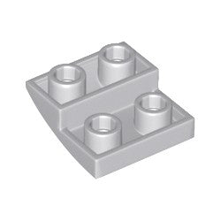 32803-194逆曲面スロープ2×2ライトブルーイッシュグレイ