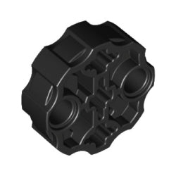 98585-026ヒーローファクトリーウェポンバレル-ペグ穴2個3車軸穴ブラック