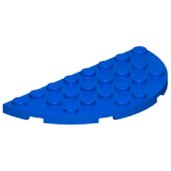 22888-023プレート4×8コーナー丸1/2ブルー