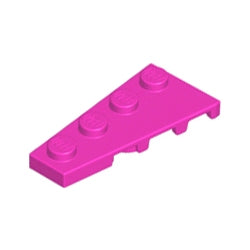 41770-221ウェッジプレート4×2左ダークピンク