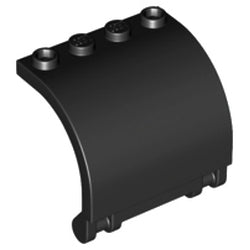 18910-026曲面ヒンジパネル3×4×3ブラック