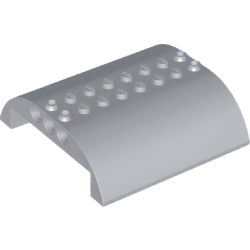 54095-194曲面スロープ8×8×2ダブルペグ穴有ライトブルーイッシュグレイ