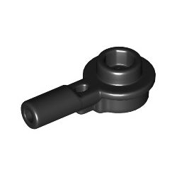 32828-026バー長さ1Lプレート1×1丸付ブラック