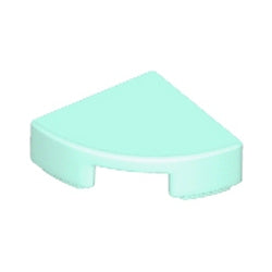 25269-323タイル1×1丸-1/4ライトアクア