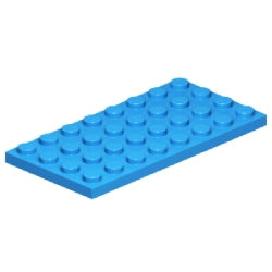 3035-321プレート4×8ダークアジュール