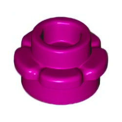 24866-124プレート1×1フラワーエッジマジェンタ