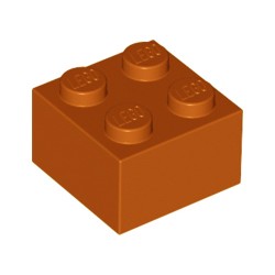 3003-038ブロック2×2ダークオレンジ
