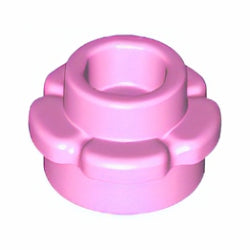 24866-222プレート1×1フラワーエッジブライトピンク