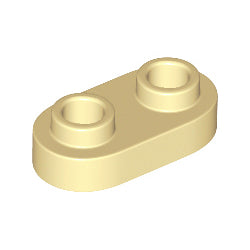 35480-005プレート1×2丸貫通2スタッドタン