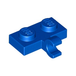 11476-023プレート1×2水平クリップ1個付ブルー