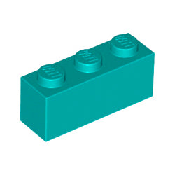 3622-107ブロック1×3ダークターコイズ