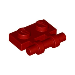 2540-154プレート1×2取っ手付その1ダークレッド