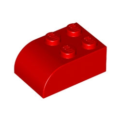 6215-021曲面ブロック3×2レッド