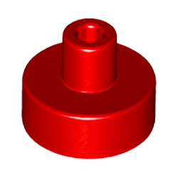 20482-021タイル1×1丸ピン付きレッド