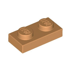 3023-137プレート1×2ミディアムダークフレッシュ