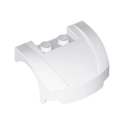 98835-001フロントマッドガード3×4×1-2/3ホワイト