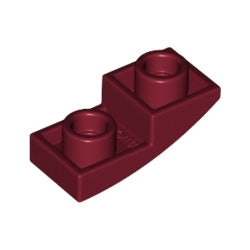 24201-154逆曲面スロープ2×1ダークレッド