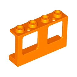 61345-106小窓1×4×2飛行機用オレンジ