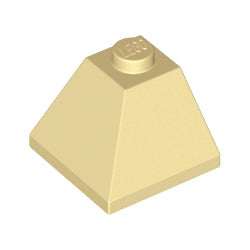 3045-005スロープ45度2×2コーナー2方向傾斜タン