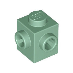 26604-151ブロック1×1隣合う2方向スタッド有サンドグリーン