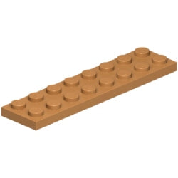 3034-137プレート2×8ミディアムダークフレッシュ