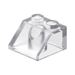 3039-040スロープ45度2×2トランスクリア