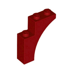 13965-154アーチ1×3×3ダークレッド