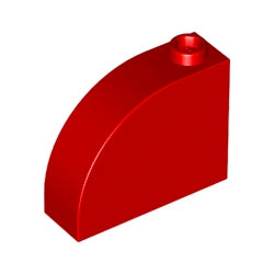 33243-021曲面ブロック1×3×2レッド