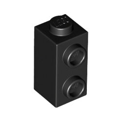 32952-026ブロック1×1×1 2/3-1方向スタッド有ブラック