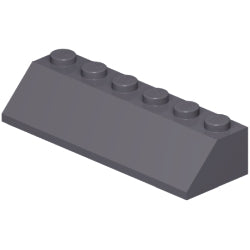 23949-199スロープ45度2×6ダークブルーイッシュグレイ