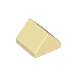 35464-005スロープ45度1×1両側傾斜タン