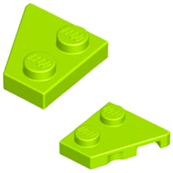 24299-24307-119ウェッジプレート2×2右/2×2左(ペア)ライム