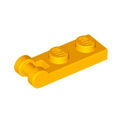 60478-191プレート1×2端に取っ手付ブライトライトオレンジ