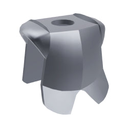 2587-179胸当て鎧フラットシルバー