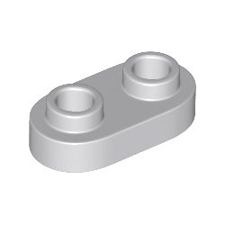 35480-194プレート1×2丸貫通2スタッドライトブルーイッシュグレイ