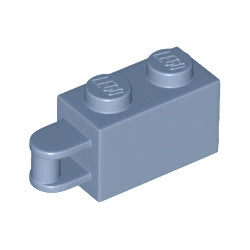 34816-135ブロック1×2端に垂直取っ手付きサンドブルー