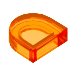 24246-182タイル1×1半円付きトランスオレンジ