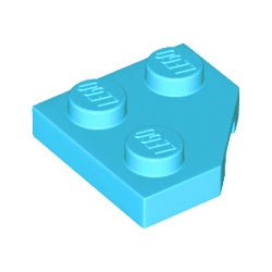 26601-322プレート2×2コーナー無ミディアムアジュール