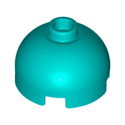 553c-107ブロック2×2ドーム型ダークターコイズ