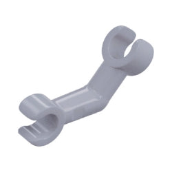 93061-194スケルトンハンド(屈折有・逆方向クリップ付)ライトブルーイッシュグレイ