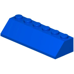 23949-023スロープ45度2×6ブルー