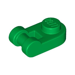 26047-028プレート1×1半円取っ手付グリーン