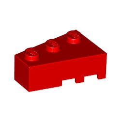 6565-021ウェッジ3×2左レッド