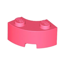 85080-353ブロック2×2コーナー丸コーラル