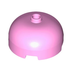 49308-222ブロック3×3×1-1/3ドーム型ブライトピンク