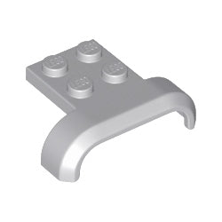 28326-194マッドガードアーチ4×3×1ライトブルーイッシュグレイ